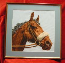 Stitches used: Whole Cross Stitch.