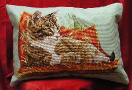 Stitches used: Whole and Three-quarter Cross Stitch, Backstitch, Longstitch.