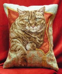 Stitches used: Whole and Three-quarter Cross Stitch, Backstitch and Longstitch.